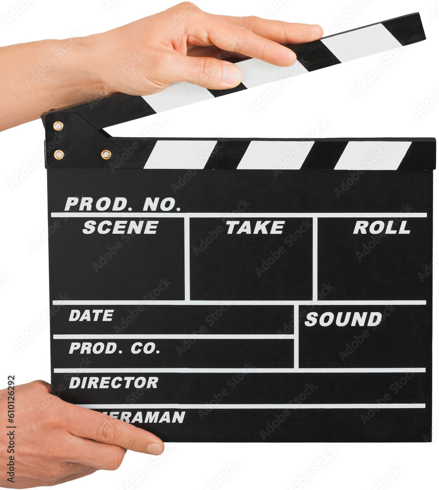 Fototapeta premium Movie clapper