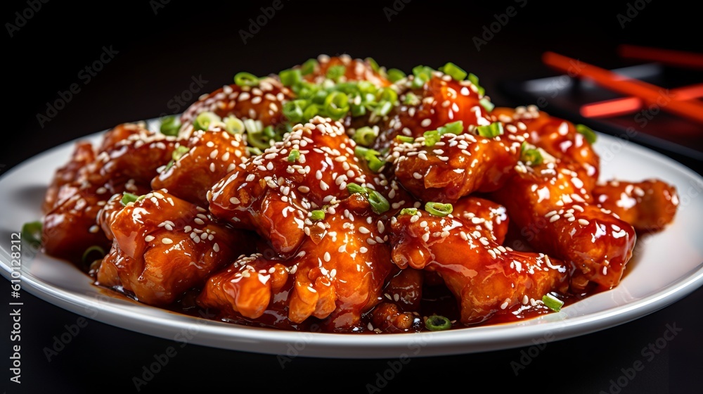 Savory General Tso's Chicken Delight