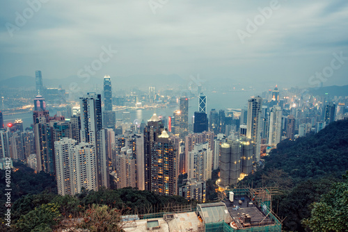 Photography city skyscrapers