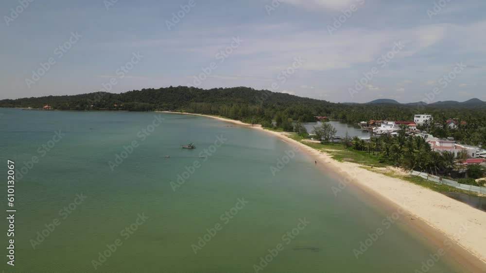 The aerial view of Phu Quoc Island in Vietnam The aerial view of Phu Quoc Island in Vietnam