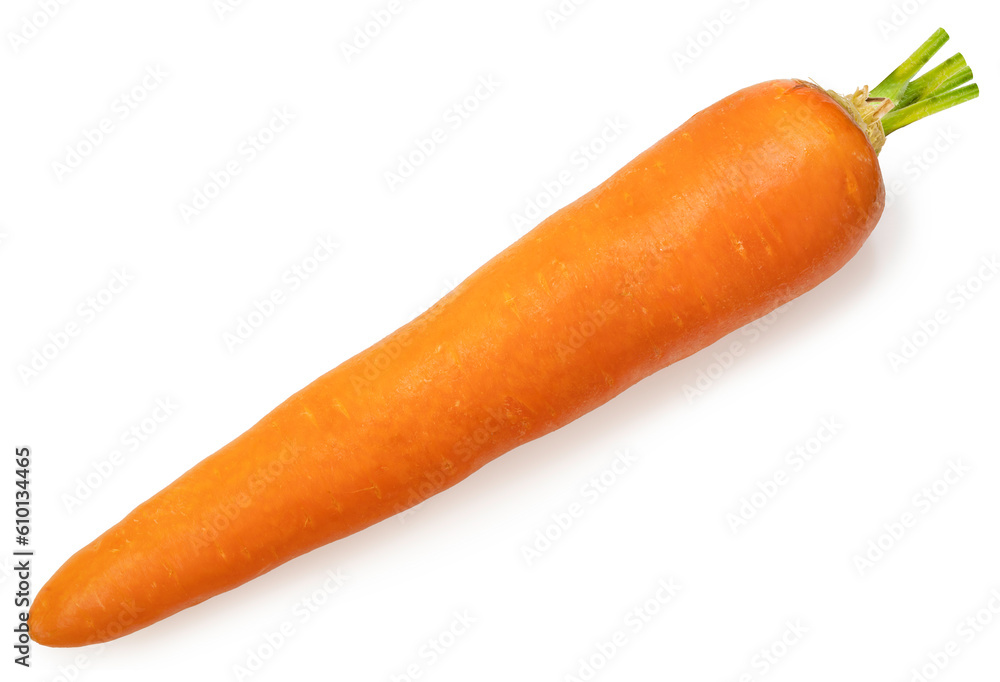 Orange Carrot isolated on white background With work path. Orange Carrot isolated on white background With work path.