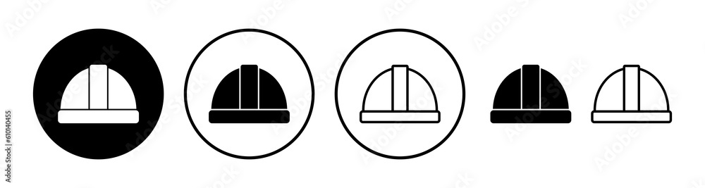 Helmet icon vector. safety helmet icon Helmet icon vector. safety helmet icon