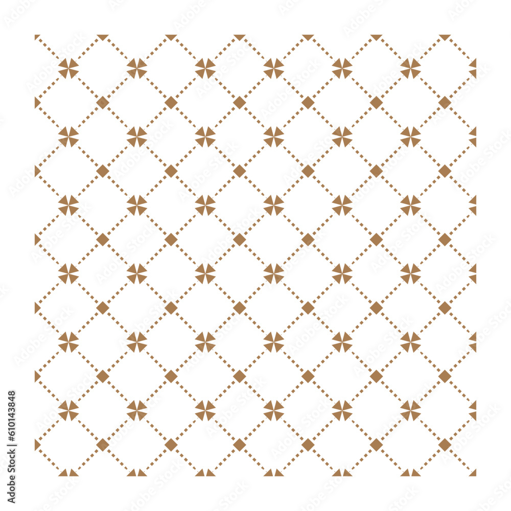 Fototapeta premium Modern Seamless Textile Fabric Pattern Design Layout.