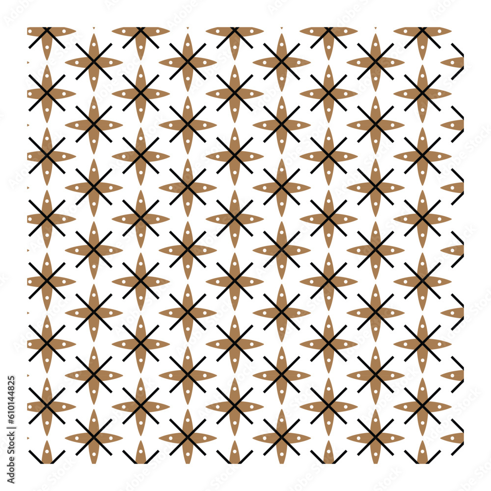 Obraz premium Modern Seamless Textile Fabric Pattern Design Layout.