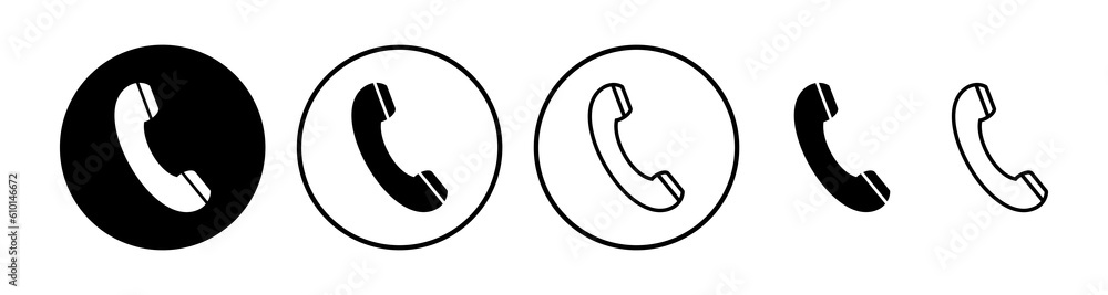 Call icon vector. phone icon vector Call icon vector. phone icon vector