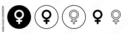 Female icon vector. toilet icon. restroom sign. gender