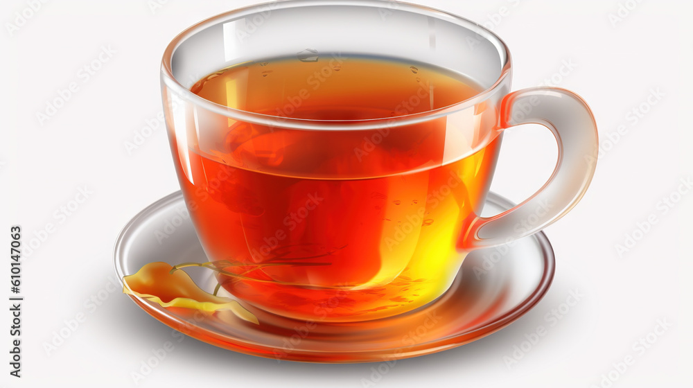 cup of tea isolated on white cup of tea isolated on white