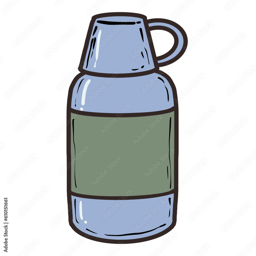 bottle of water, hand drawn, on transparent backgound. Good quality for any media. bottle of water, hand drawn, on transparent backgound. Good quality for any media.