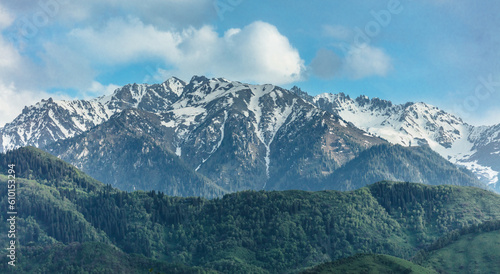 landscape with clouds