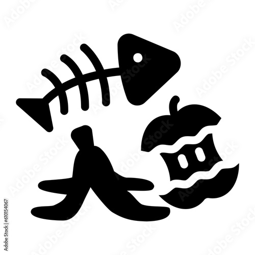 compost glyph icon
