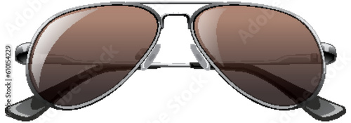 Stylish Aviator Glasses Vector