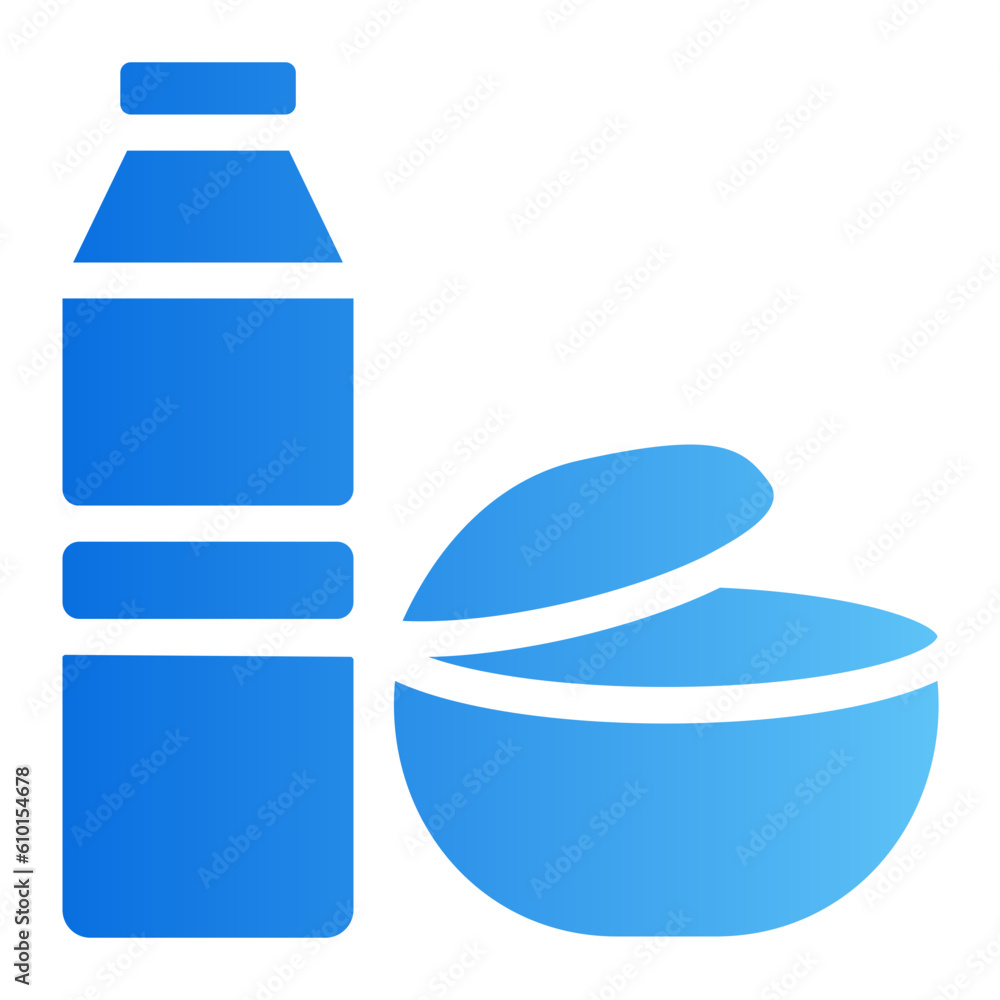 bottles gradient icon bottles gradient icon