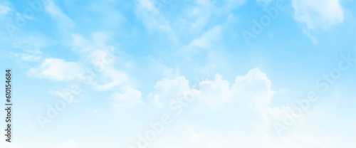 Photography Cloudy blue sky abstract background