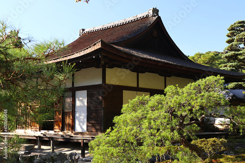 Old temple and Japan garden