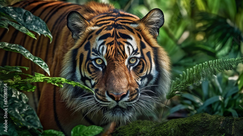 sumatran tiger using generative AI