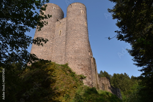 Obraz na płótnie Burgruine Frauenburg w salonie