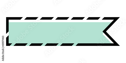 pastel banner frame