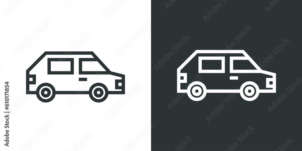 Car. Transportation icon