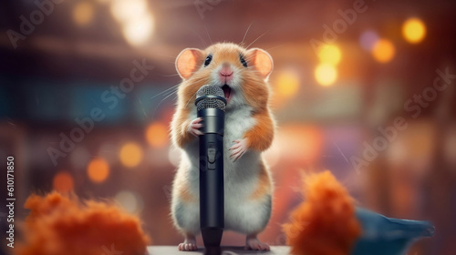 hamster singing