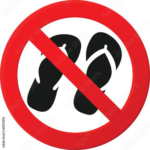 No Prohibition. do not wear sandals
