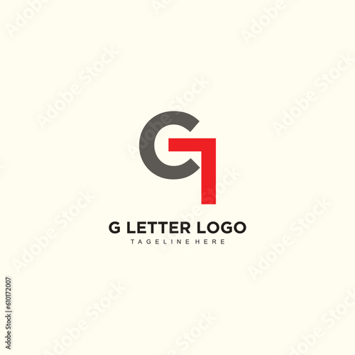 Letter logo design with G concept for business industry