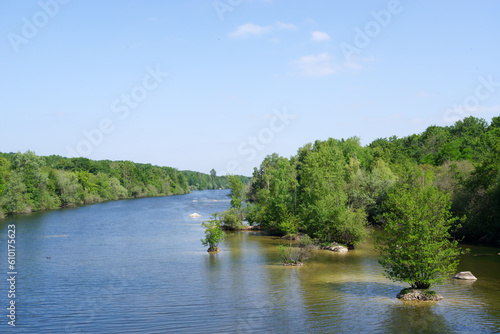 Pond in the Livry Sensitive Nature reserve. Île-de-France region