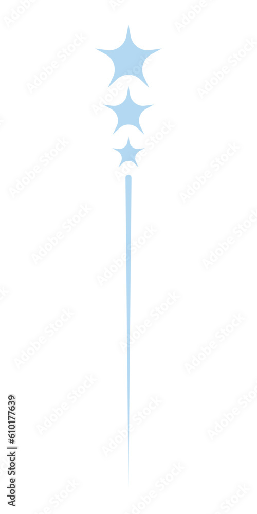 star line border star line border