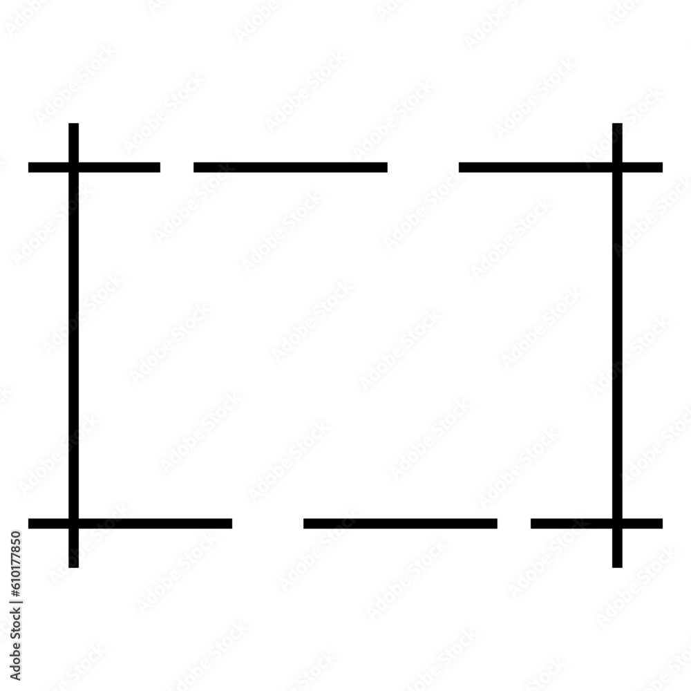 minimal rectangle frame