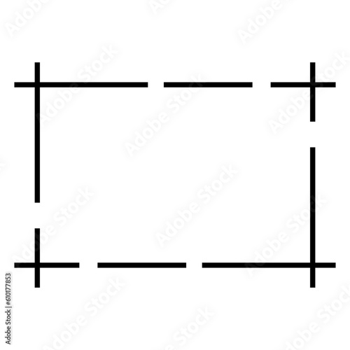 minimal rectangle frame