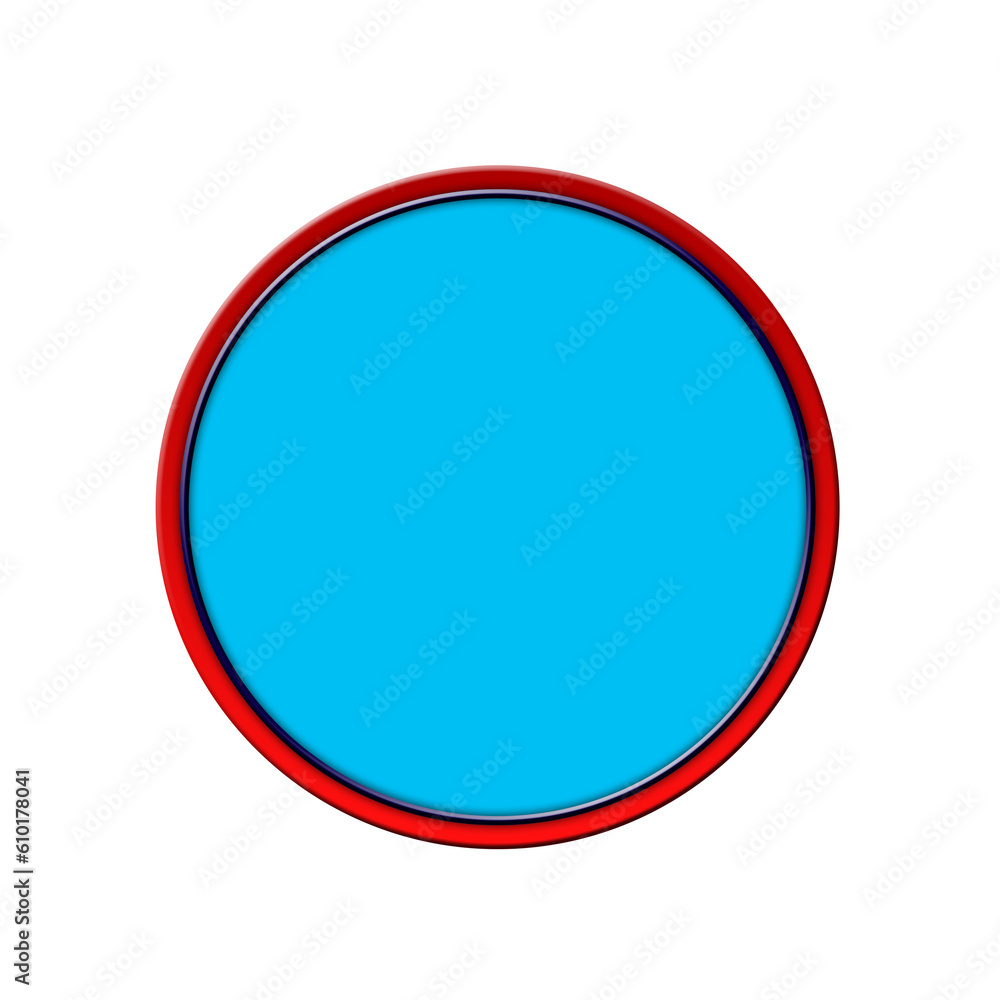 round circle button