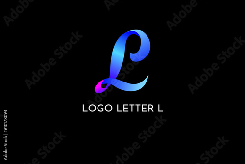 Letter l logo design