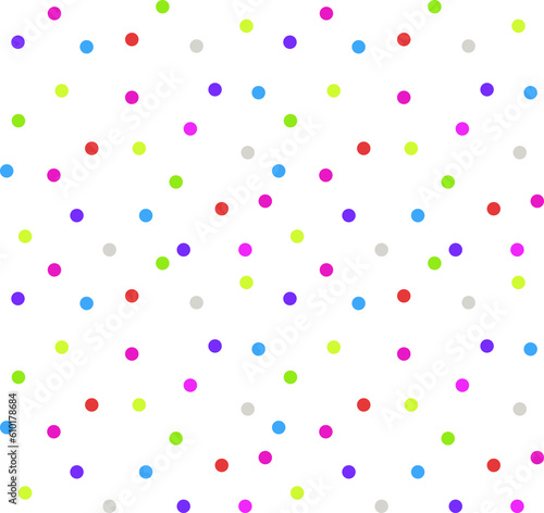 Polka dot seamless pattern. abstract background. 