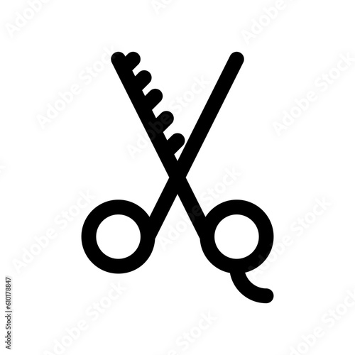 Editable shears vector icon. Barbershop, lifestyle, grooming. Part of a big icon set family. Perfect for web and app interfaces, presentations, infographics, etc