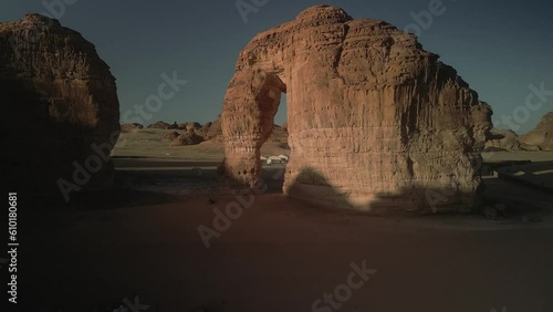 elephant rock in Al Ula Saudi Arabia photo