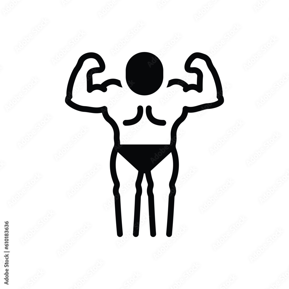 Black solid icon for armstrong Black solid icon for armstrong