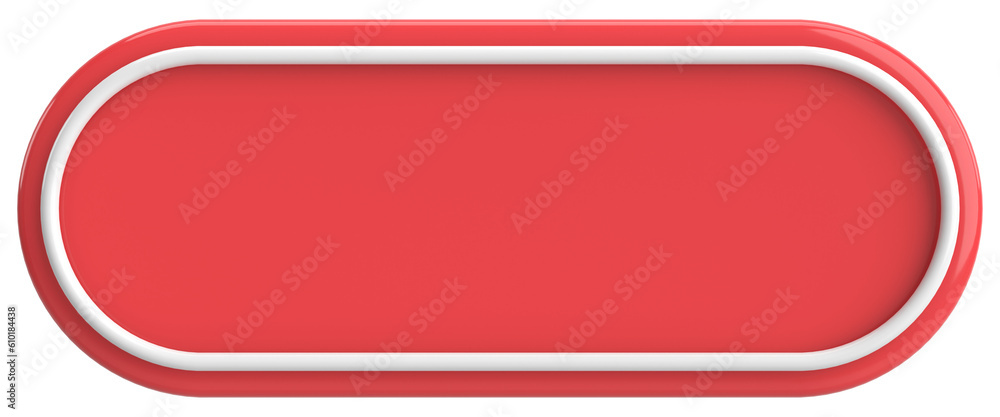 3D button. Empty button. 3D illustration. 3D button. Empty button. 3D illustration.