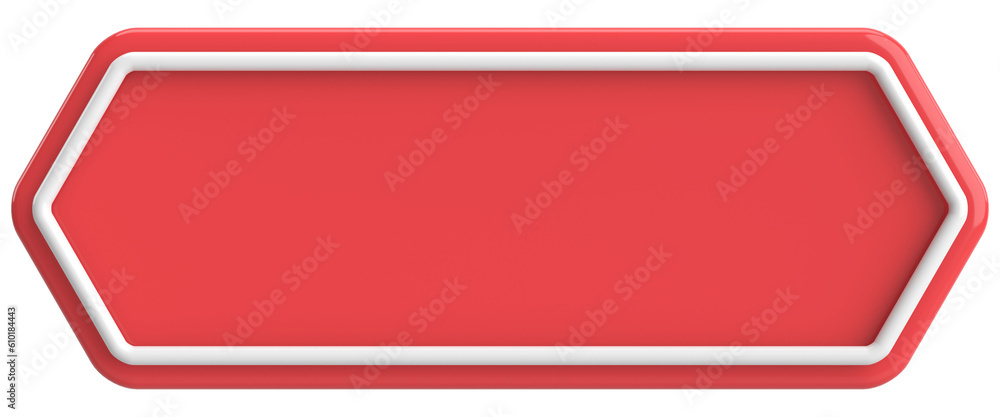 3D button. Empty button. 3D illustration. 3D button. Empty button. 3D illustration.