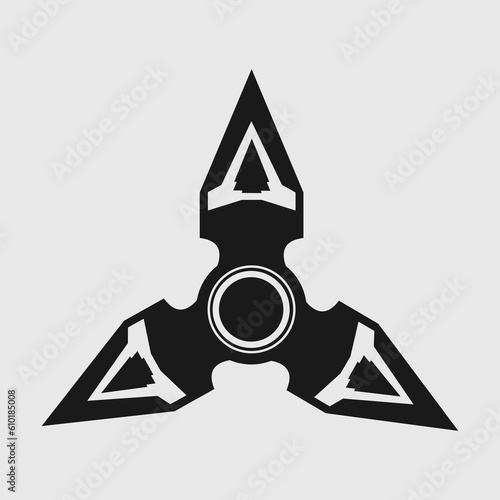 Fidget Spinner SVG Cut File, Fidget Spinner Silhouette,  Hand Spinner Svg,  Spinner Svg,