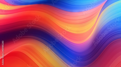 abstract colorful wave background