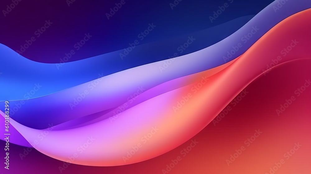 Fototapeta premium abstract colorful wave background