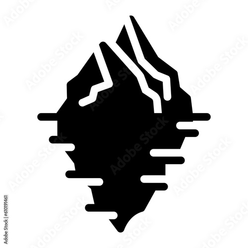 iceberg Solid icon photo