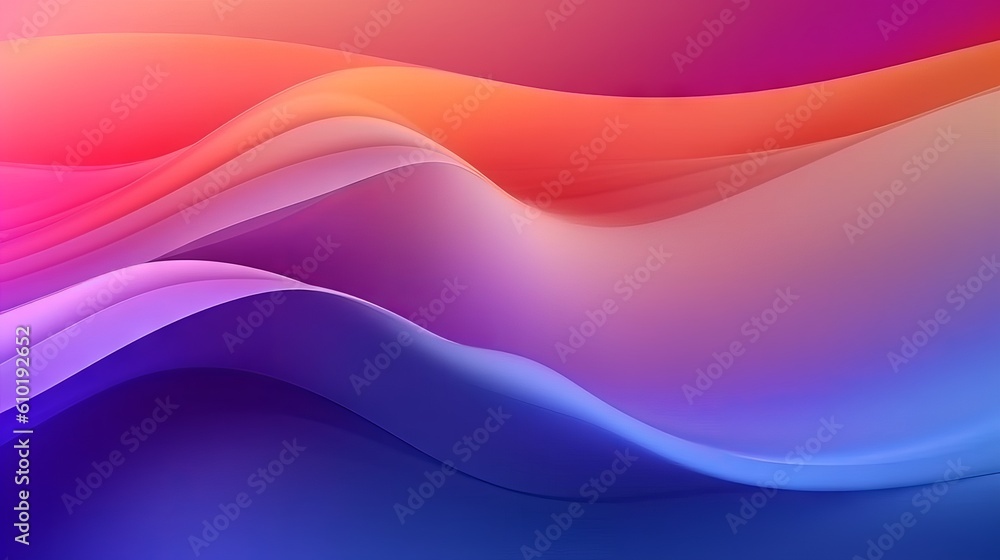 Fototapeta premium abstract colorful wave background