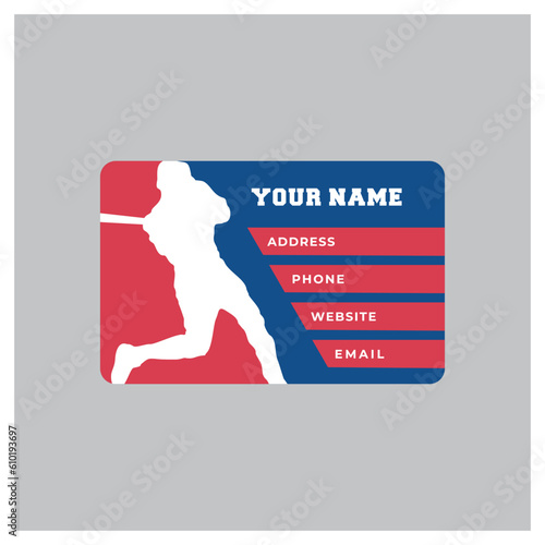 Baseball Business Card Design