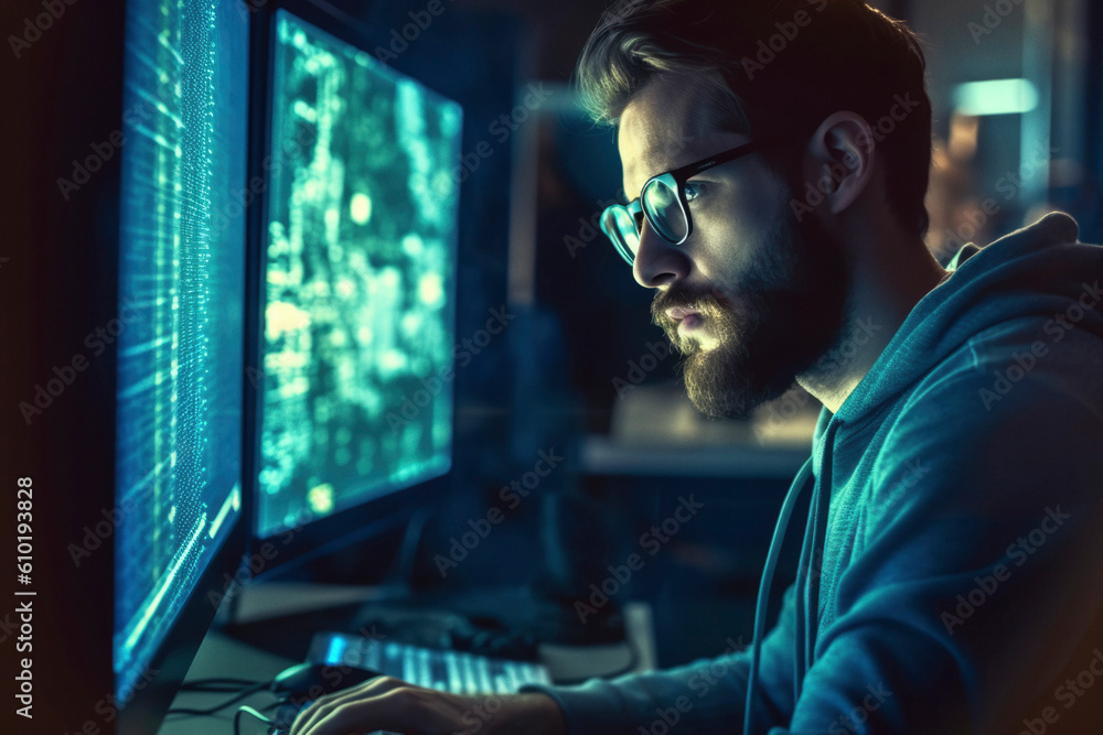 Software apps developer and IT revolution. Generative AI Software apps developer and IT revolution. Generative AI