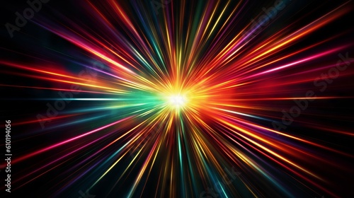 abstract background with rays