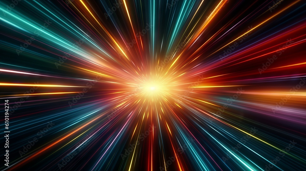 Obraz premium abstract background with rays