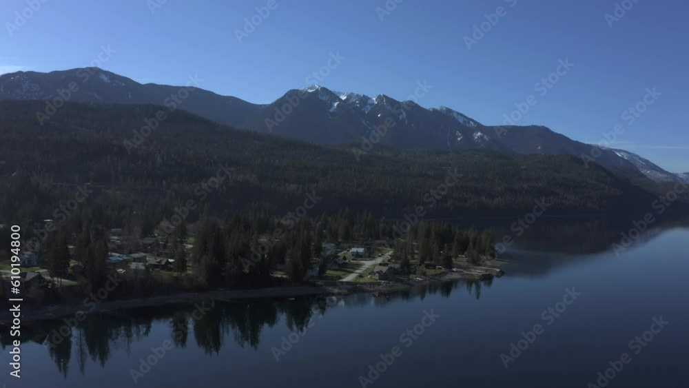 Lakeside Idyll: Embracing New Denver's Serene Summer Vistas and Mountain Peaks Lakeside Idyll: Embracing New Denver's Serene Summer Vistas and Mountain Peaks
