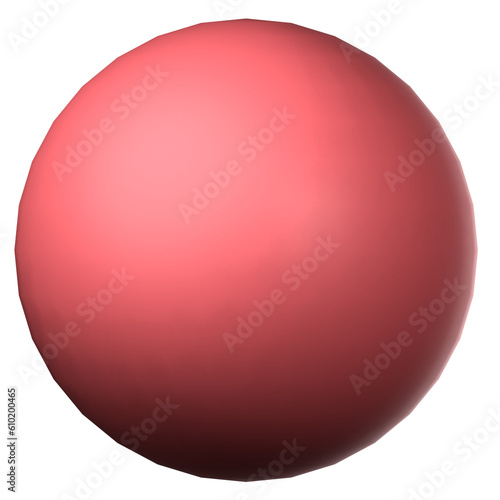 sphere icon isolated on the background white