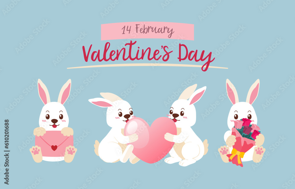 Happy Valentine's Day. Romantic Valentine design element. Festive decorative object Happy Valentine's Day. Romantic Valentine design element. Festive decorative object