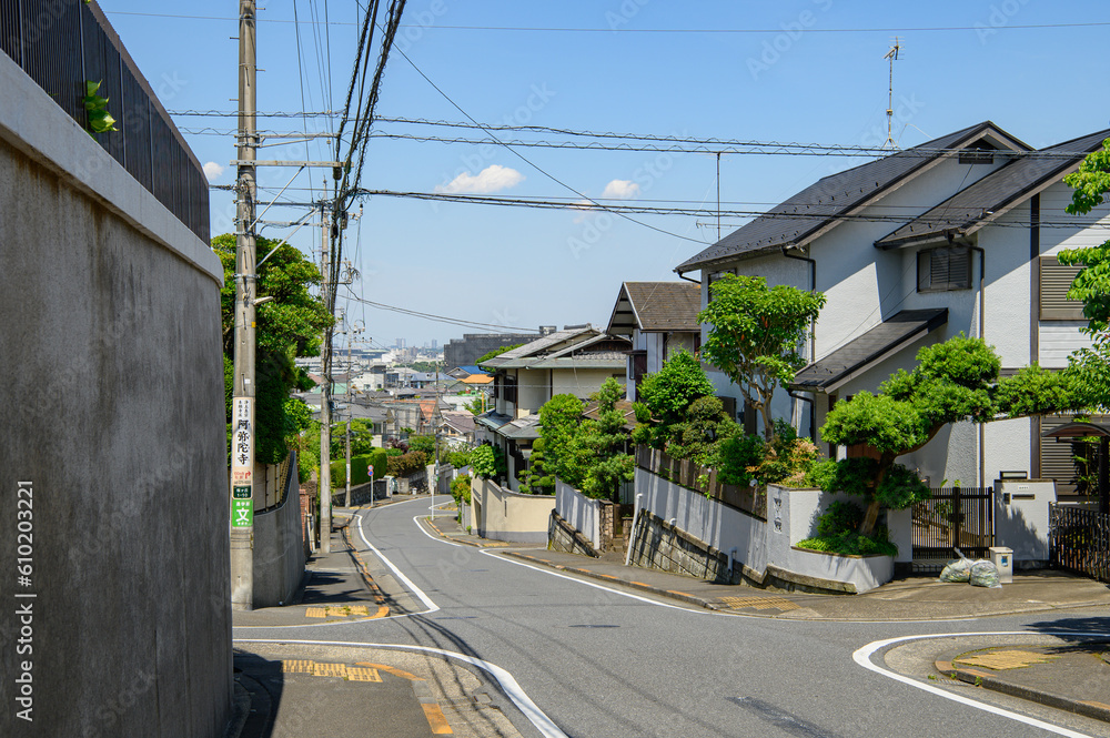 聖蹟桜ヶ丘の街並み